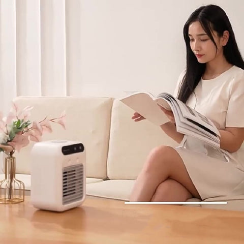 Portable Air Conditioner Air Cooler – Water Cooling Fan for Home, Office & Car