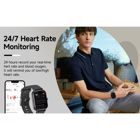 2025 Smart Watch 2.0-inch – Multi-Sport Fitness Tracker