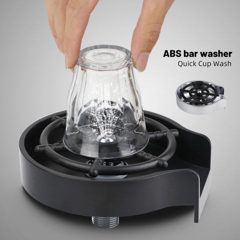 Bar Counter Cup Washer – High-Pressure Automatic Faucet for Kitchen & Coffee Pitchers