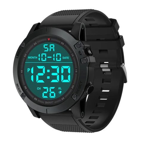Waterproof Digital Sports Watch – Military Tactical LED Wristwatch for Men