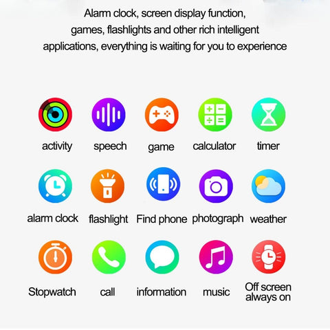 2025 Smartwatch – Fitness & Health Tracker, Heart Rate & Blood Pressure Monitor